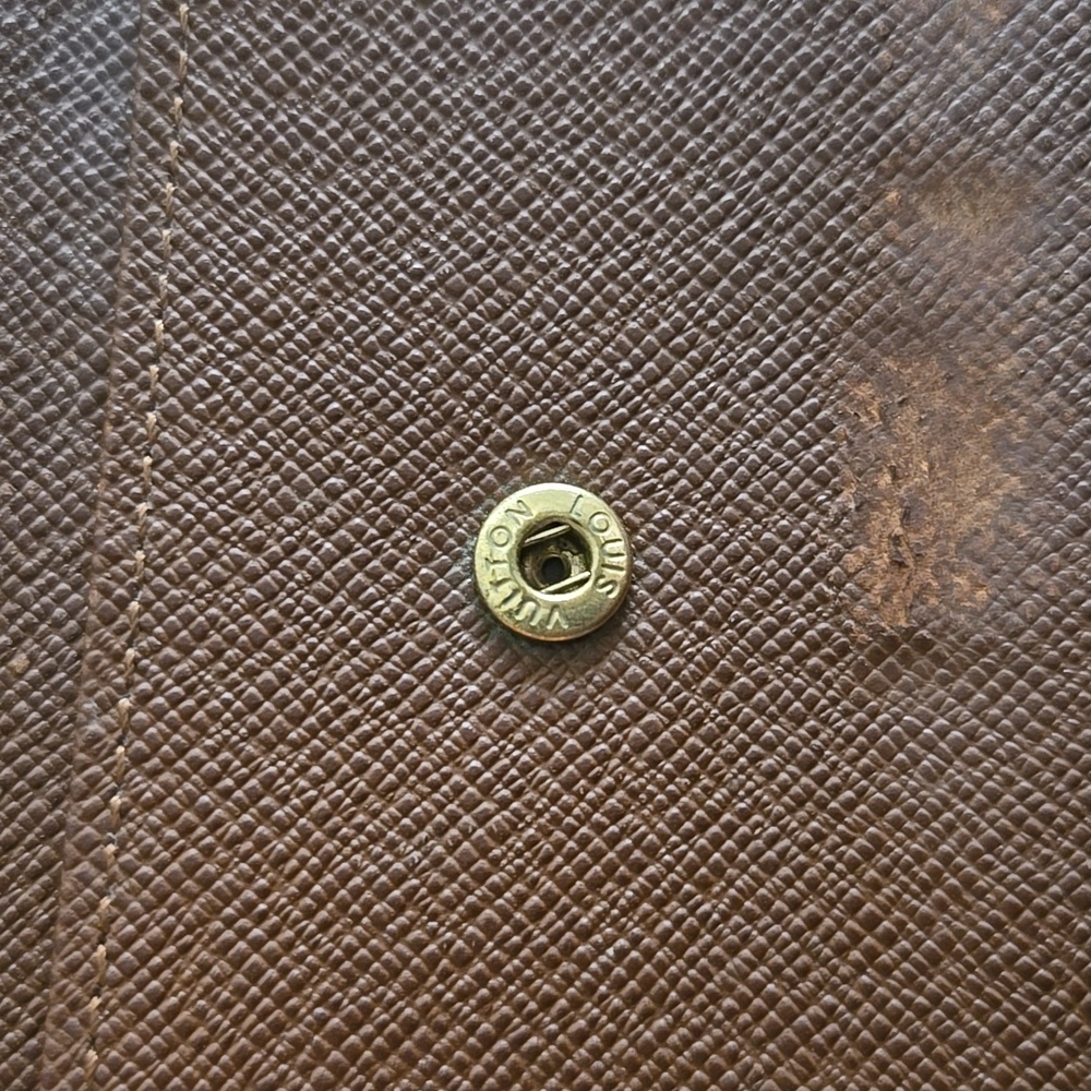 Vintage Louis Vuitton Monogram Wallet / Agenda / Passport Holder - Picture 14 of 15